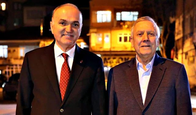 Aziz Yıldırım Başkan Özlü'yü ziyaret etti