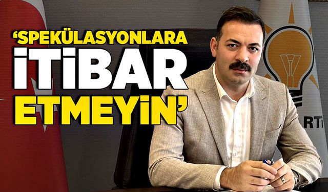 Çağlayan: Aday spekülasyonlarına itibar etmeyin