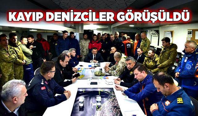 Kayıp denizciler görüşüldü!