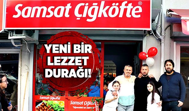 Ereğli’de yeni bir lezzet durağı! Samsat Çiğköfte açıldı!