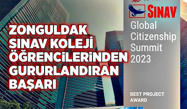 Zonguldak Sınav Koleji öğrencilerinden gururlandıran başarı
