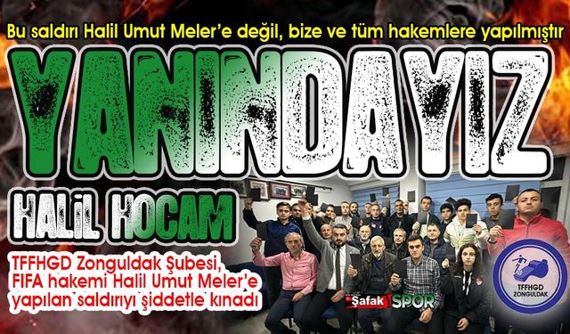 Dün gece Türk futbolu adına kara bir geceydi! Zonguldaklı hakemlerden siyah kart!