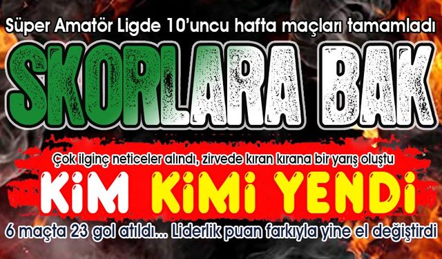 Zirvede birçok takım takıldı! Lider değişti, puan puana bir sıralama oluştu