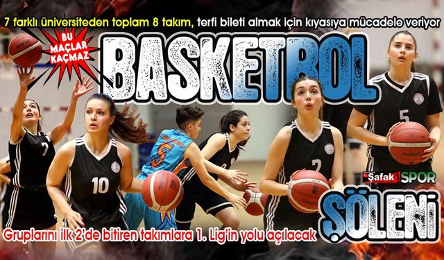 Basketbolun kalbi BEÜ’de atıyor... Bölgesel Lig maçları nefes kesiyor!