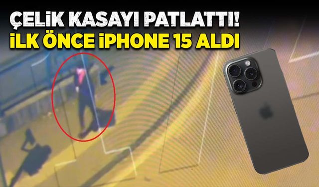 Çelik kasayı patlattı! İlk önce iPhone 15 satın aldı!