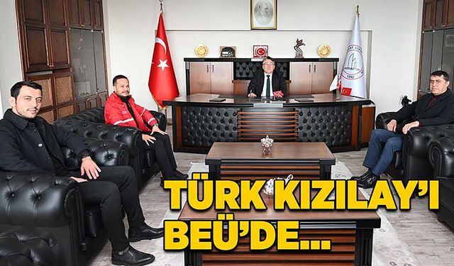 Türk Kızılay’ı BEÜ’de...