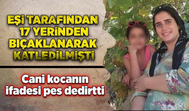 Doğum yapan eşini katletmişti! İfadesi pes dedirtti!