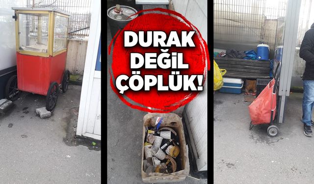 Durak değil çöplük!