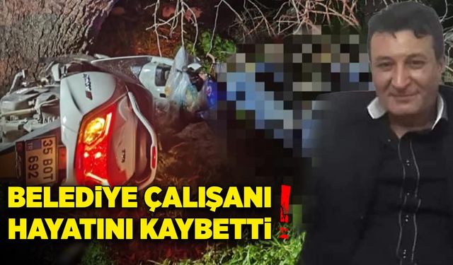 Belediye çalışanı hayatını kaybetti!