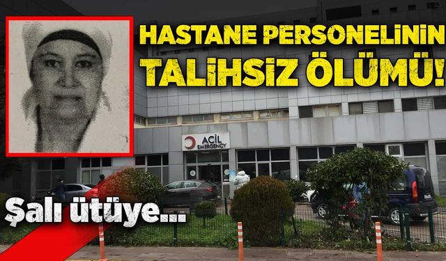 Hastane personelinin talihsiz ölümü! Şalı ütüye...