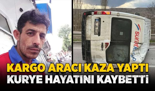 Kargo araçlarının karıştığı iki ayrı kazada! 1 ölü, 3 yaralı!