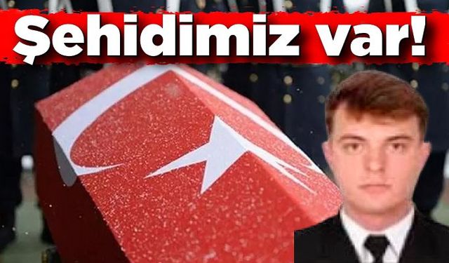 Kıdemli çavuş şehit oldu