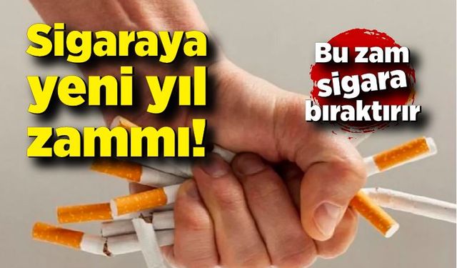 Bu zam sigara bıraktırır! İşte yarından itibaren geçerli fiyat listesi