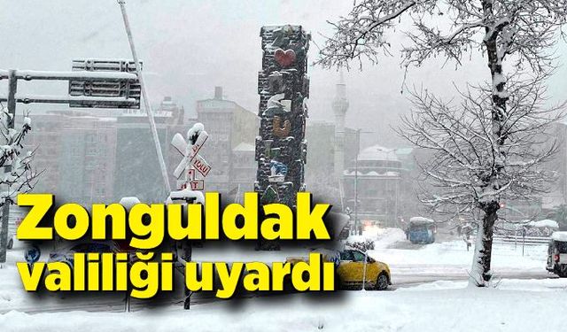 Zonguldak Valiliği uyardı; Bu geceye dikkat!