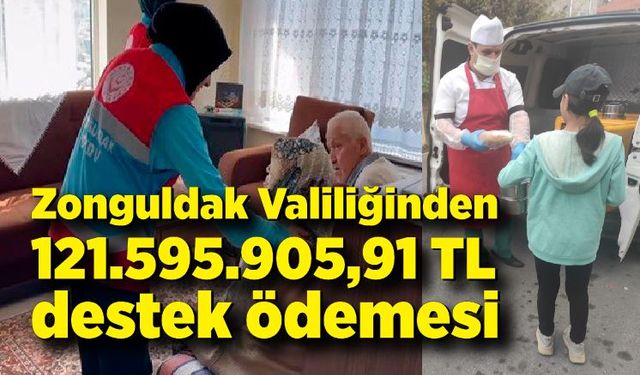 Zonguldak’ta valiliği yaptığı destek ödemesini açıkladı