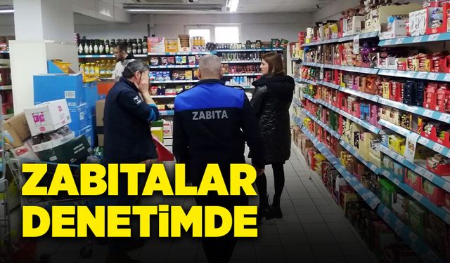 Zonguldak'ta zabıtalar denetimlerine başladı