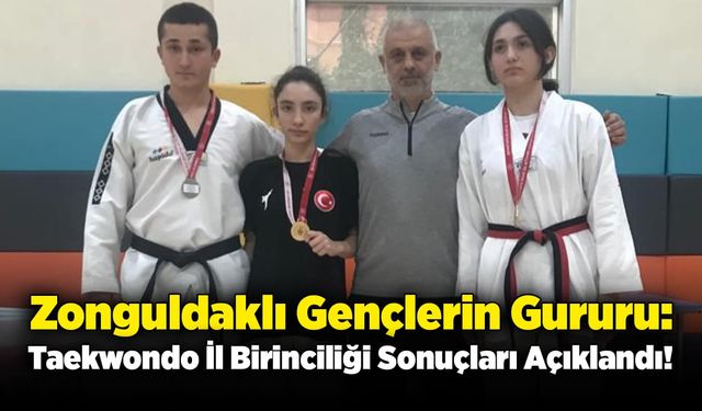 Zonguldaklı Gençlerin Gururu: Taekwondo İl Birinciliği Sonuçları Açıklandı!