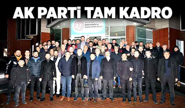 AK Parti tam kadro