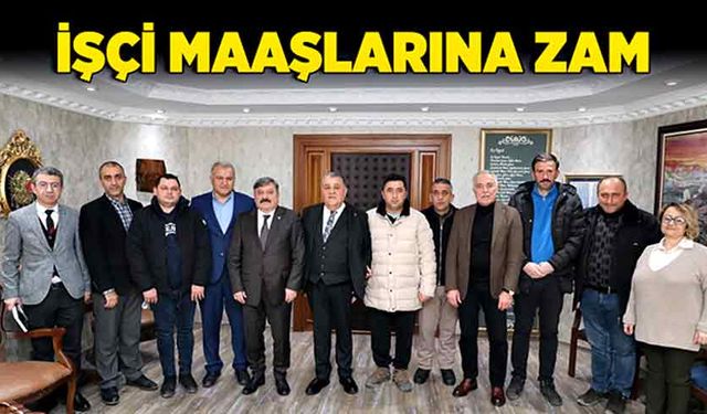 İşçi maaşlarına zam