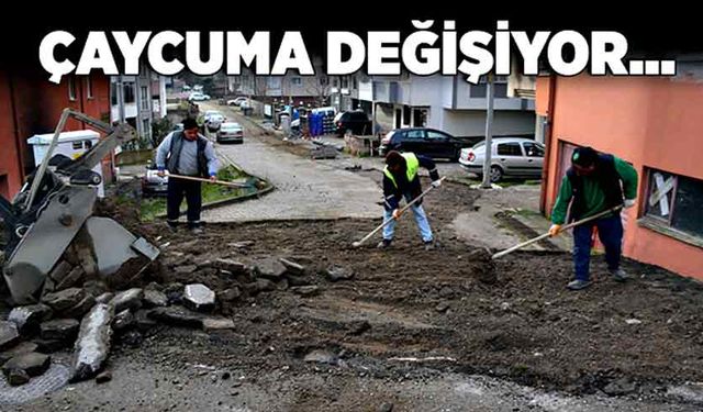 Çaycuma değişiyor…