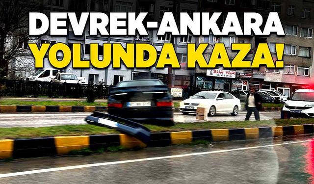 Devrek-Ankara yolunda kaza!