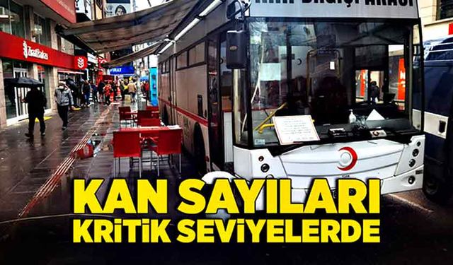 Kan sayıları kritik seviyelerde! Kızılay'dan çağrı!