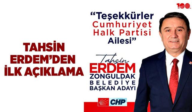 Tahsin Erdem’den ilk açıklama geldi