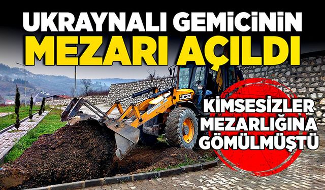 Ukraynalı gemicinin mezarı açıldı