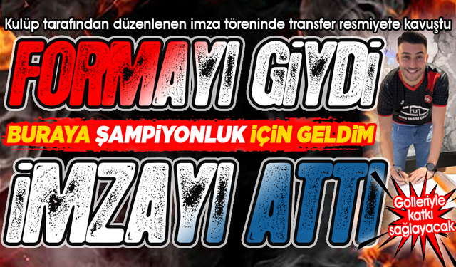 Ereğli Belediyespor'dan ayrılan Tezcan Gökmen, yeni takımını buldu!