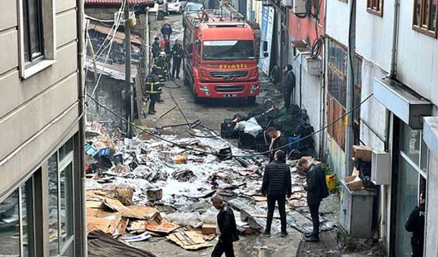 Acılık’ta korkutan yangın, ekipler büyümeden kontrol altına aldı