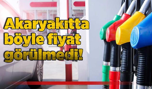 Akaryakıtta böyle fiyat görülmedi! Dev zam geliyor!