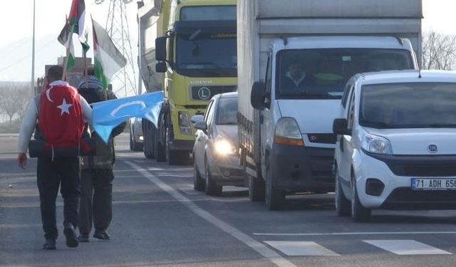 Filistin’e özgürlük için yürüyorlar: 270 kilometre geride kaldı