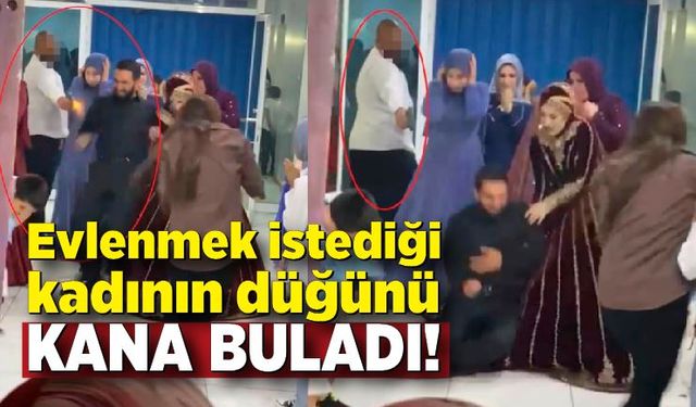 Evlenmek istediği kadının düğününü kana buladı! Damada kurşun yağdırdı