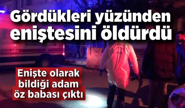 Gördüğü hayal yüzünden eniştesini öldürdü! Enişte olarak bildiği adam öz babası çıktı