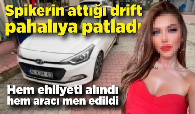 Bu da kadın maganda! “Çam Sakurayı yıkmaya geldim”