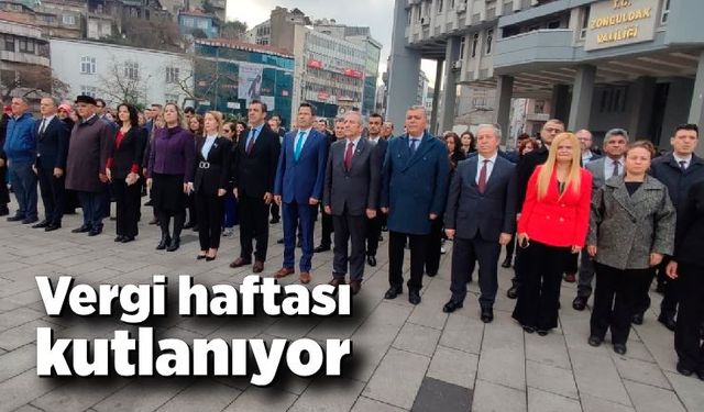 Vergi haftasının 35, yıl kutlamaları başladı