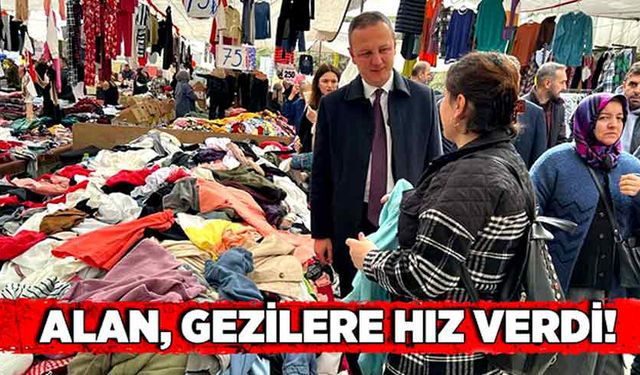 Başkan Selim Alan, gezilere hız verdi!