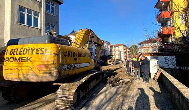 Bartın'da cadde ve sokaklarda yoğun bakım