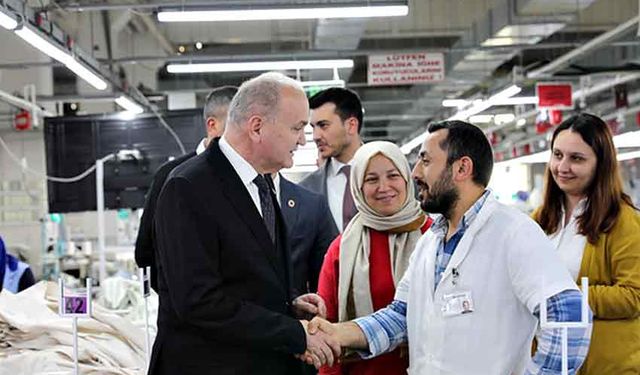 Başkan Özlü, “Üretim ve istihdam üssü fabrikalar çok önemli”