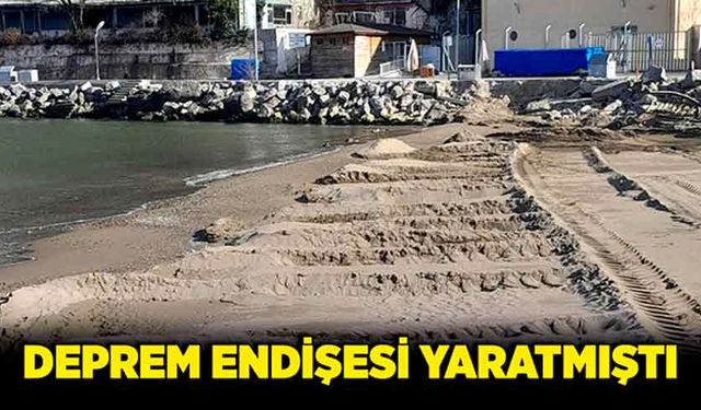 Deprem endişesi yaratmıştı