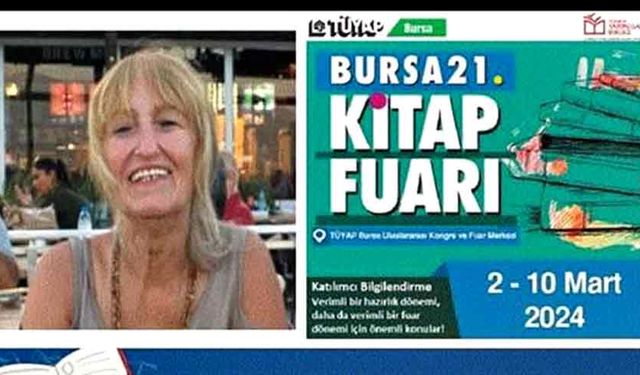 Zonguldaklı yazar Bursa Kitap Fuarında