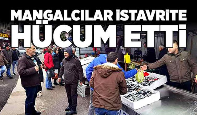 Mangalcılar istavrite hücum etti