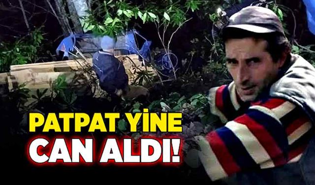 Patpat yine can aldı!