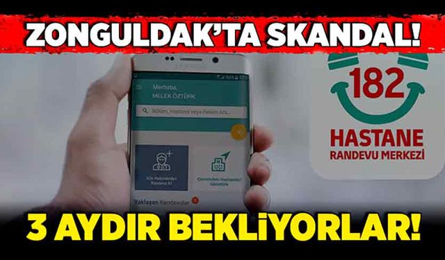 Zonguldak’ta skandal! 3 aydır bekliyorlar!