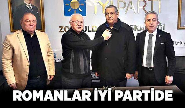 Romanlar İyi Parti’de