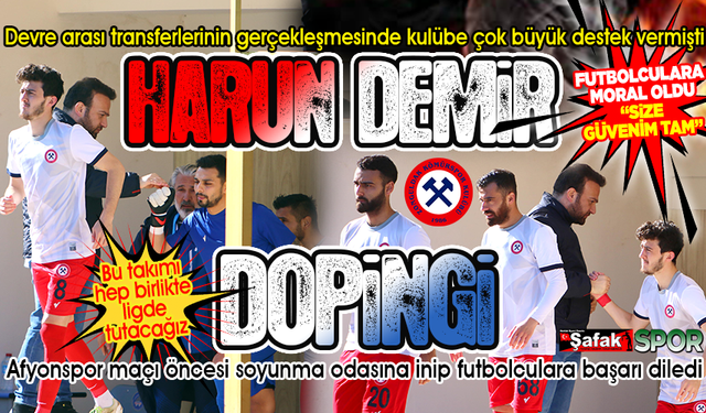 Zonguldak Kömürspor’a Harun Demir eli değdi... “Bu takımı düşürmeyeceğiz...”