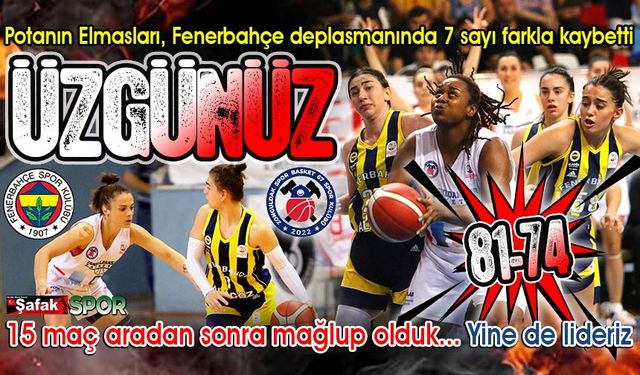 Lider Zonguldakspor, Fenerbahçe’ye mağlup oldu: 81-74