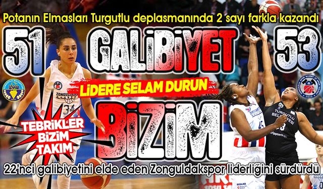 Zonguldakspor şampiyonluğa koşuyor... Turgutlu’yu da geçtik, kaldı 6 maç: 51-53