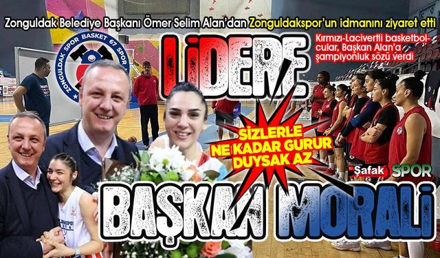 Başkan Ömer Selim Alan’dan lider Zonguldakspor'a prim sözü... “Çerkezköy'ü yenin, priminiz benden”