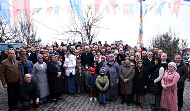 Başkan Alan Tepebaşında vatandaşlara bir araya geldi